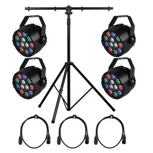 Main product image for Stage and Disco DJ Party Mini PAR LED Lighting Bun 244-5909